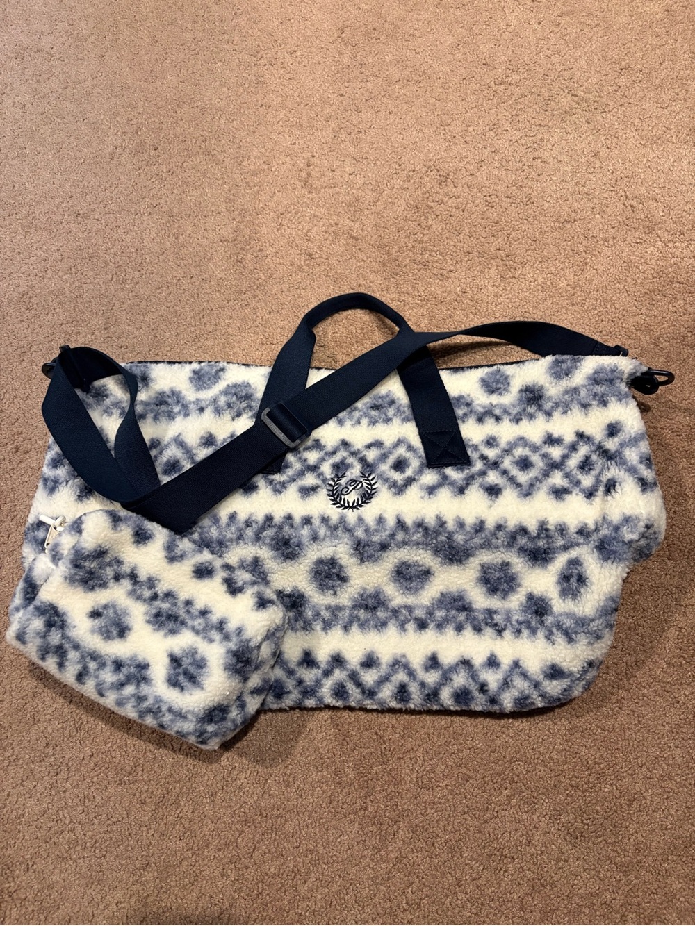 Victoria’s Secret Weekender Bag and Pouch